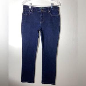 RALPH LAUREN CLASSIC STRAIGHT  BLUE JEANS
